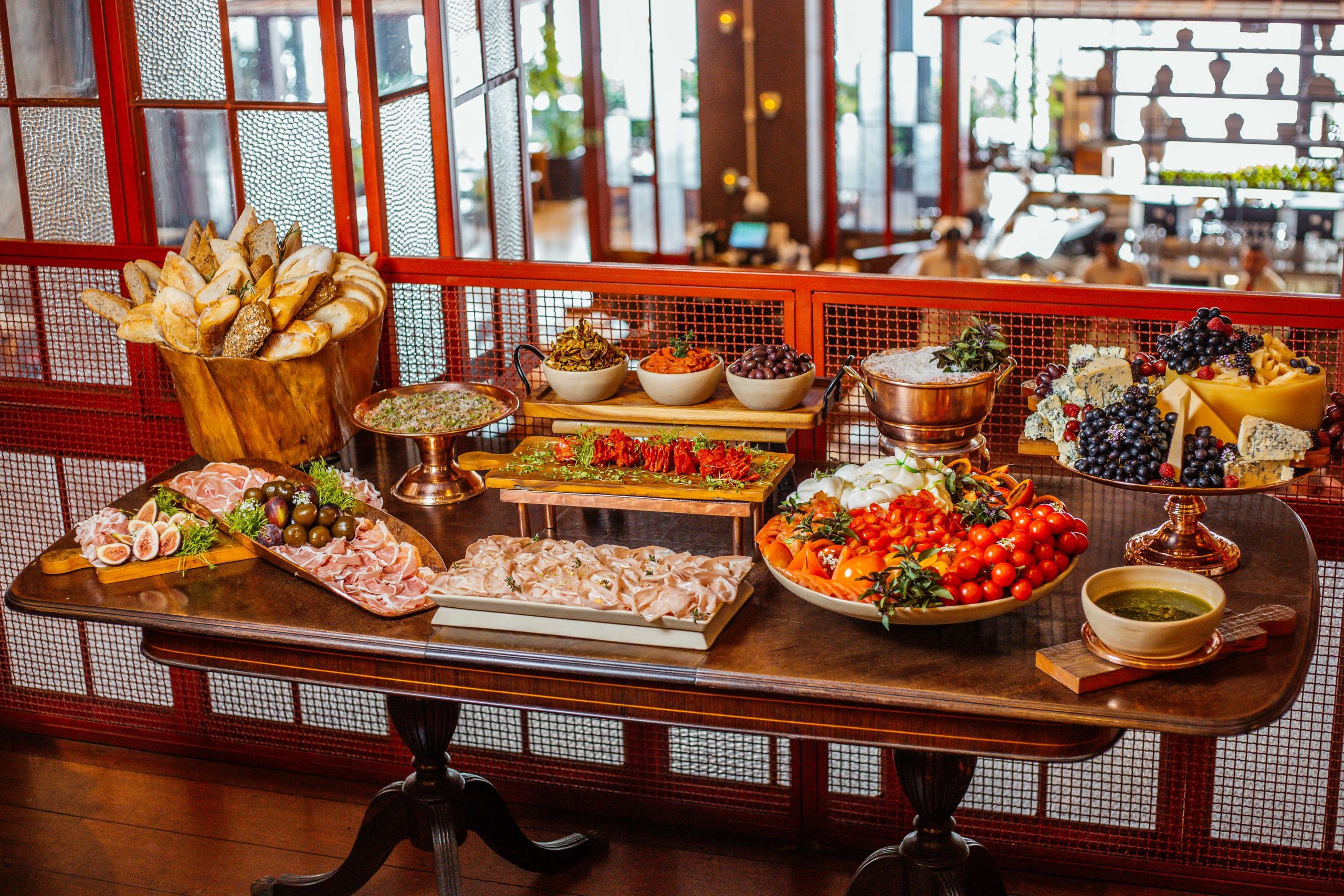 buffet slide